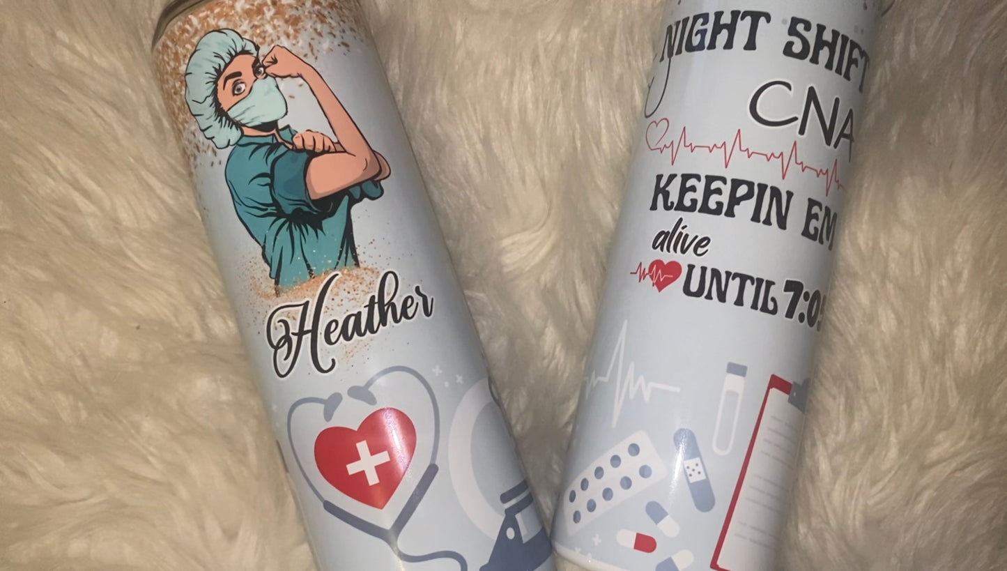 Keepin Em Alive Until 7:05 tumbler-CNA