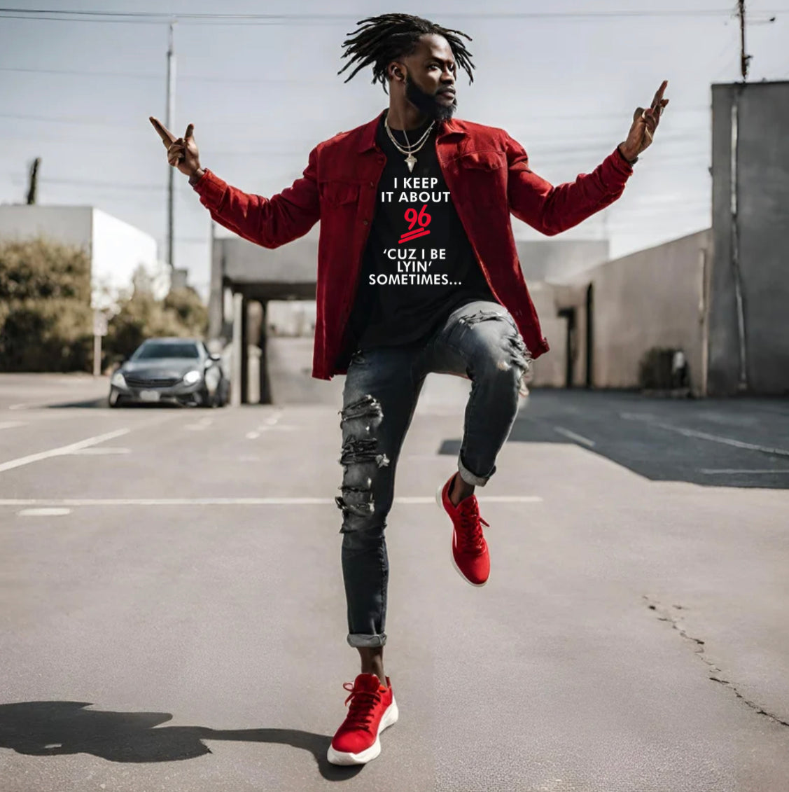 I Keep It About 96 tee