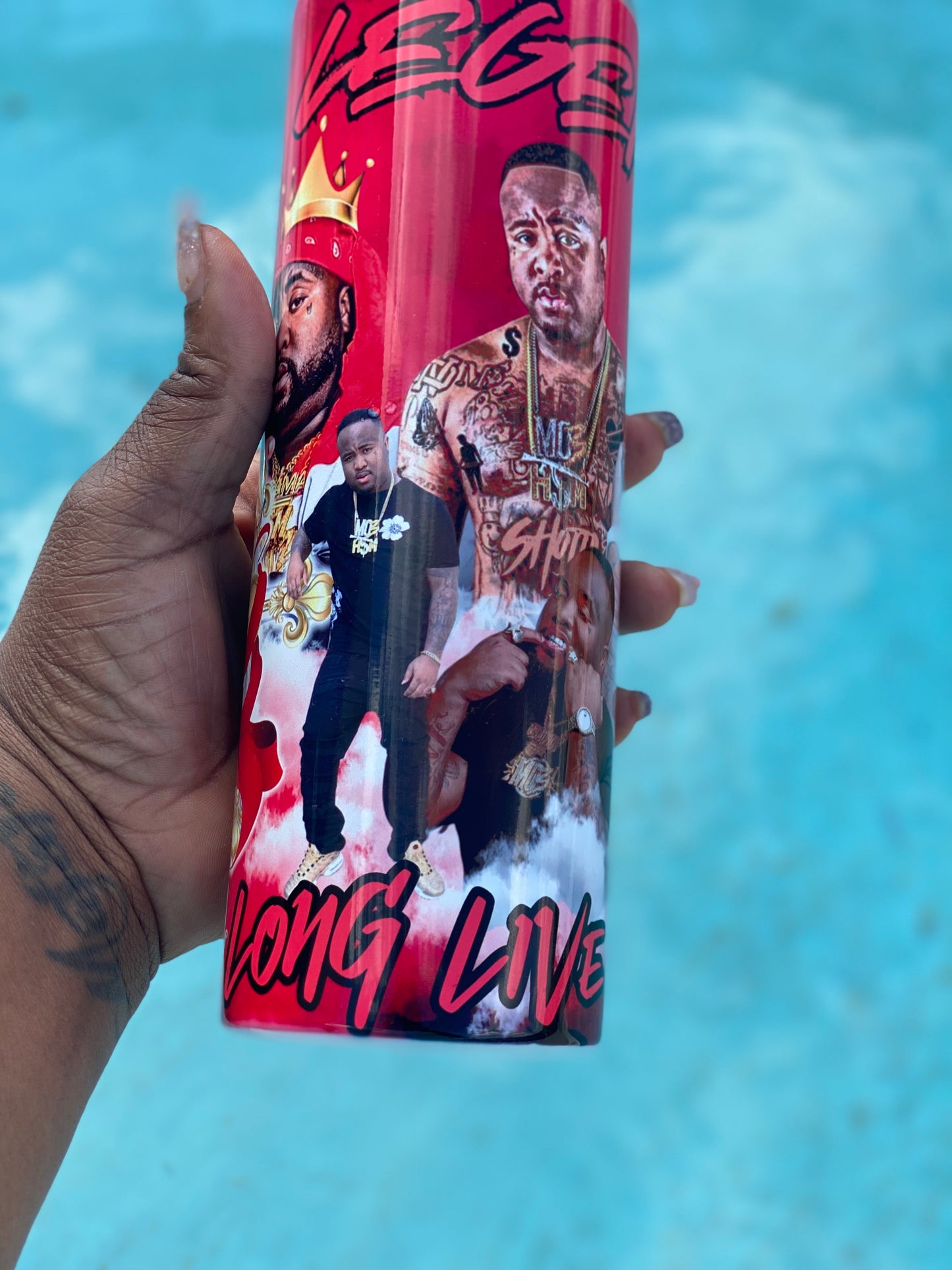 Legends Never Die MO3 tumbler