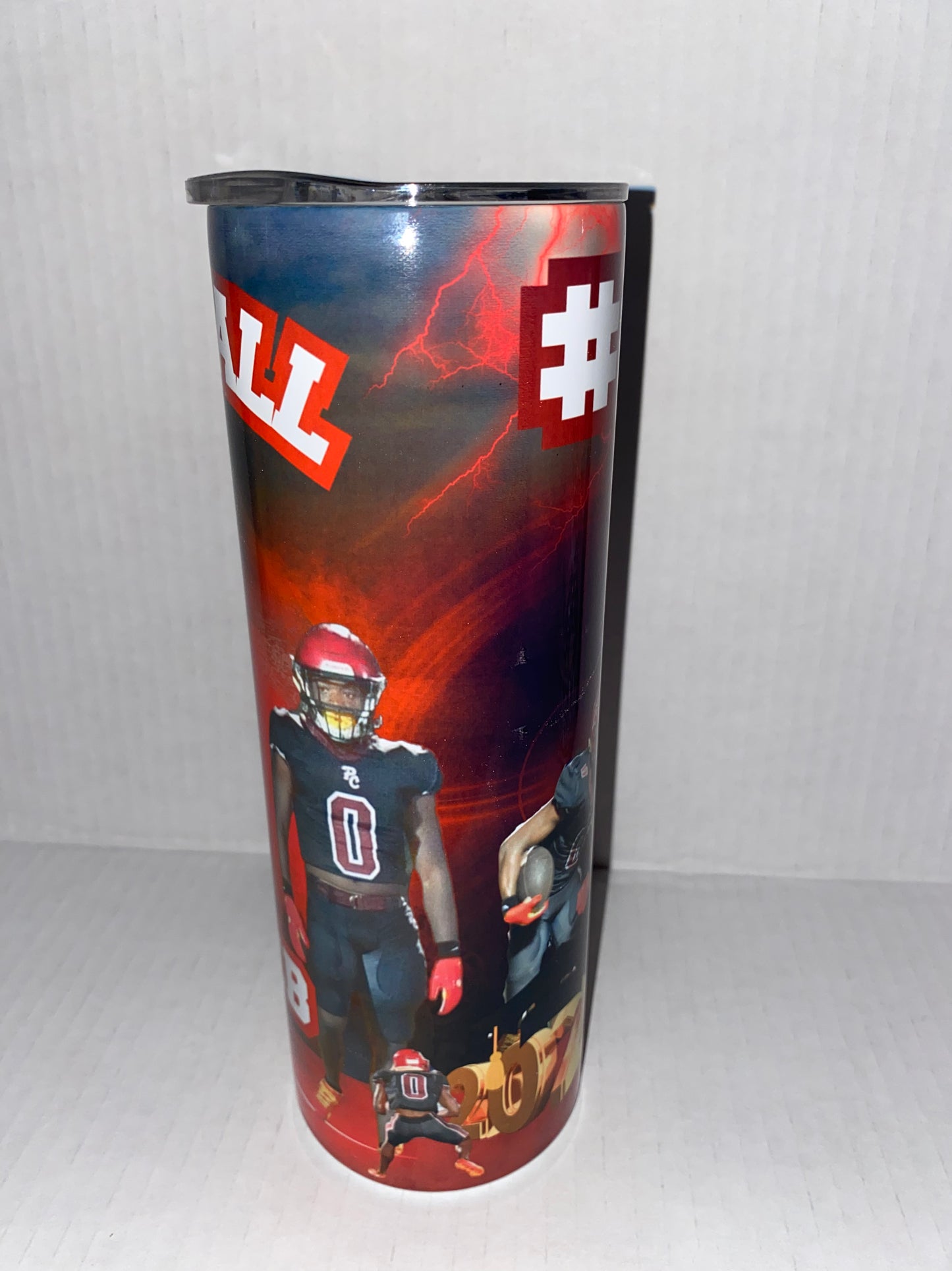 Football tee/Tumbler bundle