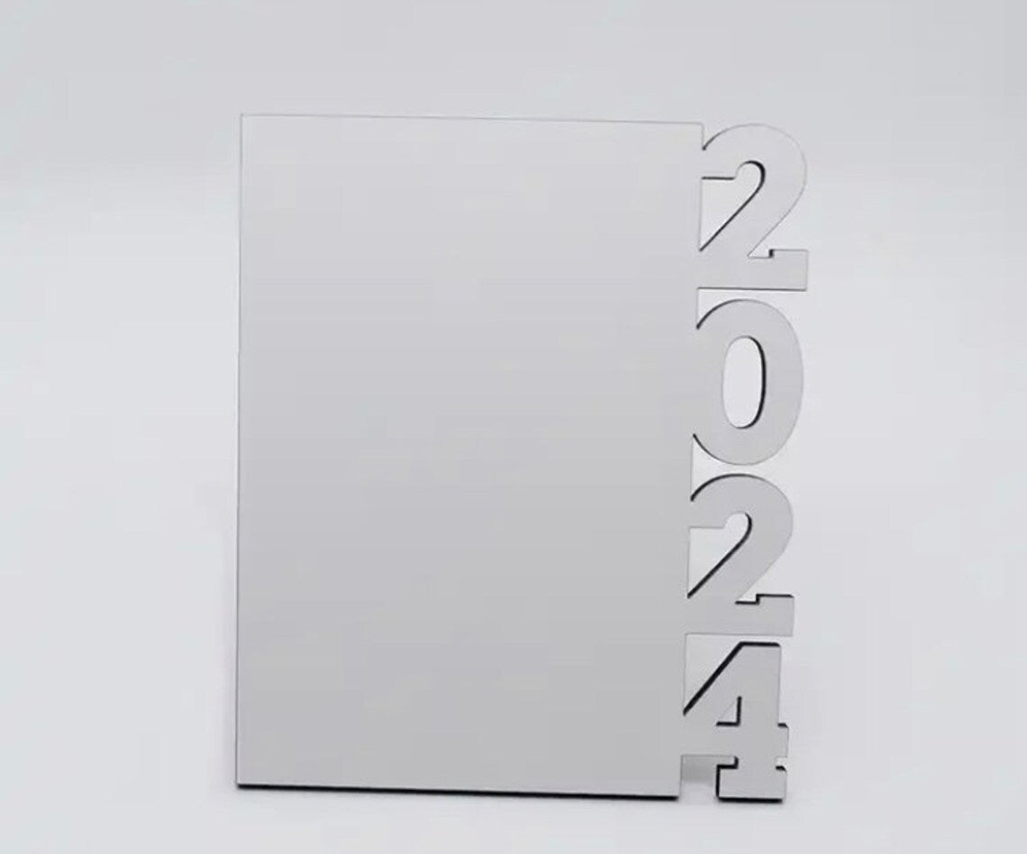 2024 Graduation Photo Frames Sublimation Blank with Stand