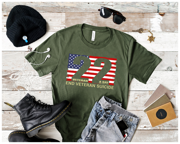 End Veteran Suicide tee