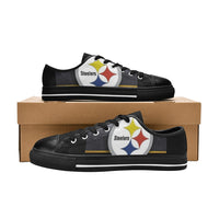 Steelers Low Tops Men's Classic Canvas Shoes