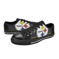 Steelers Low Tops Men's Classic Canvas Shoes