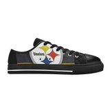 Steelers Low Tops Men's Classic Canvas Shoes