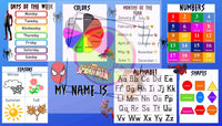 Spiderman learning tumbler PNG