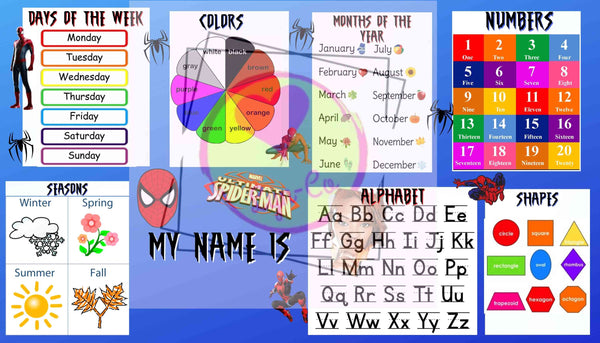 Spiderman learning tumbler PNG