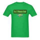 K&T Fitness Club logo tee