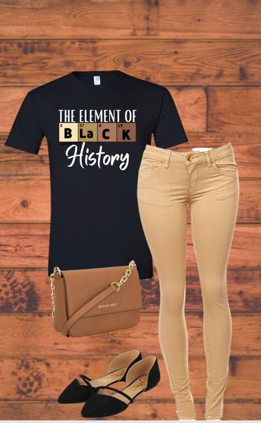 The Element of Black History tee